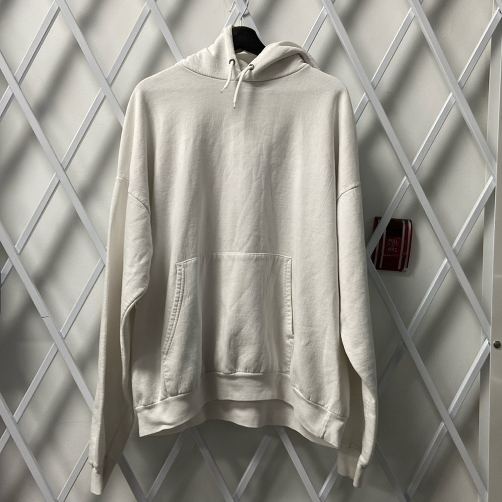 Hanes White Blank Hoodie - XXL